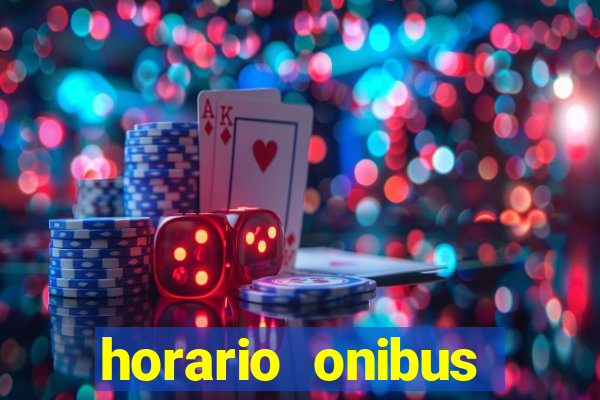 horario onibus santa amelia porto belo