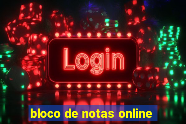 bloco de notas online