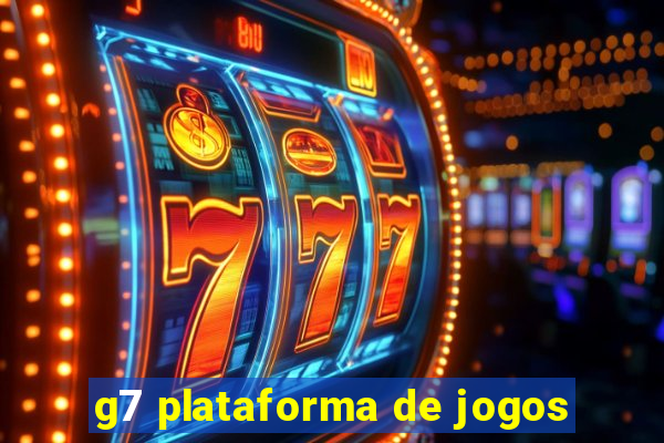 g7 plataforma de jogos