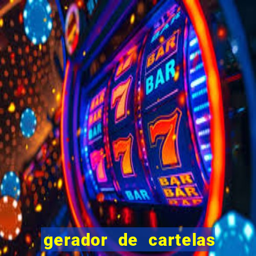 gerador de cartelas de bingo 1 a 99