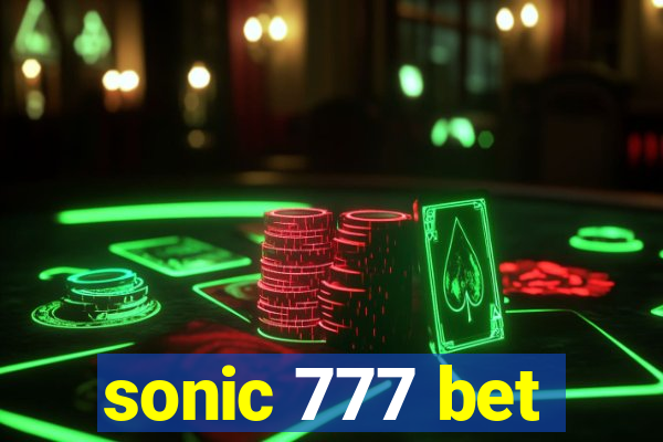 sonic 777 bet