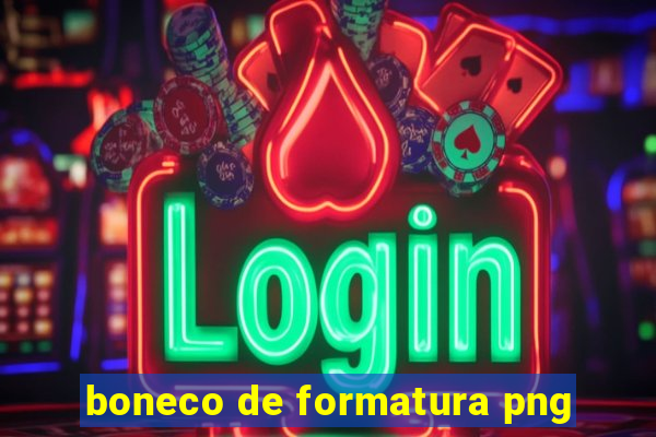 boneco de formatura png