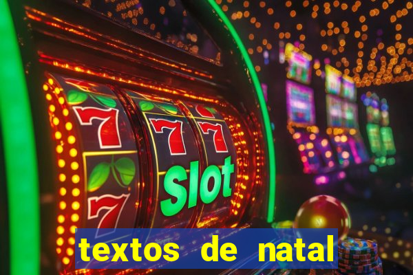 textos de natal para leitura