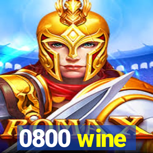 0800 wine