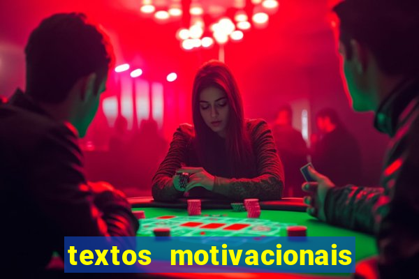 textos motivacionais para equipes