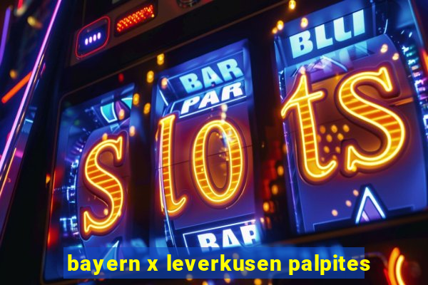 bayern x leverkusen palpites