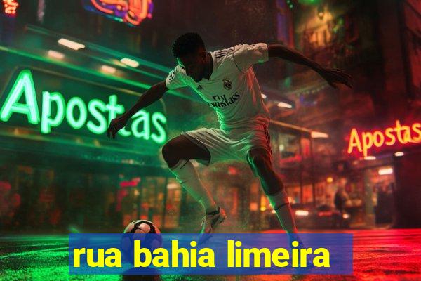 rua bahia limeira