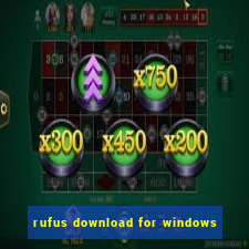 rufus download for windows