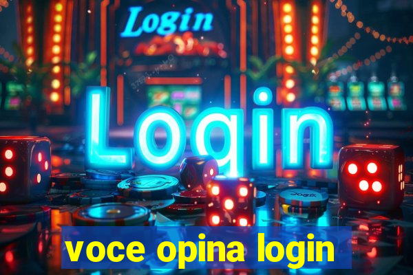 voce opina login