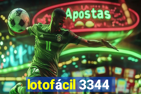lotofÃ¡cil 3344