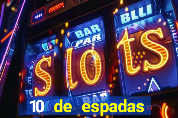 10 de espadas tarot amor